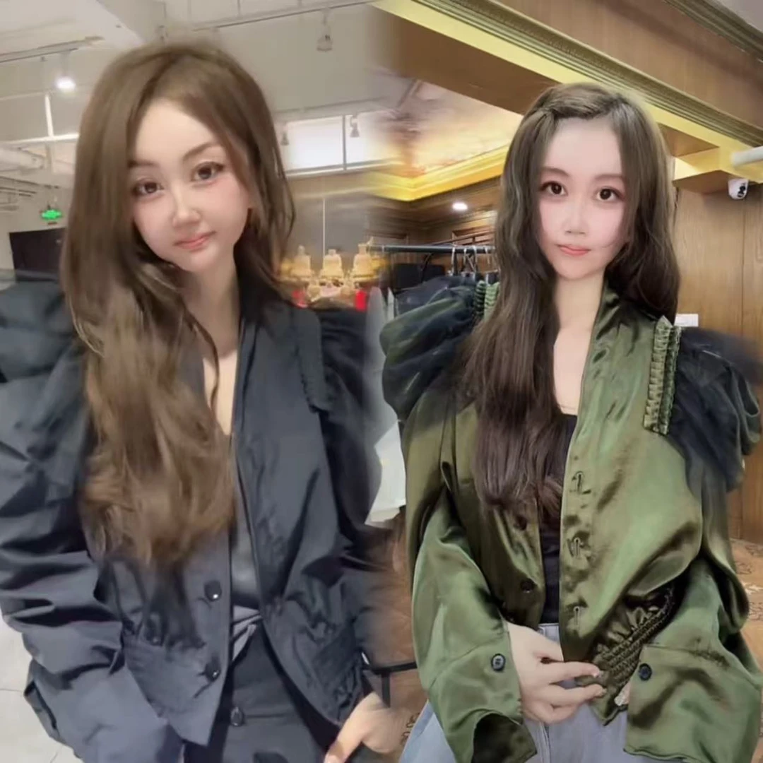 巴亚菲美MM【洋洋推荐】新款百搭时尚潮流轻奢外套C1-40925