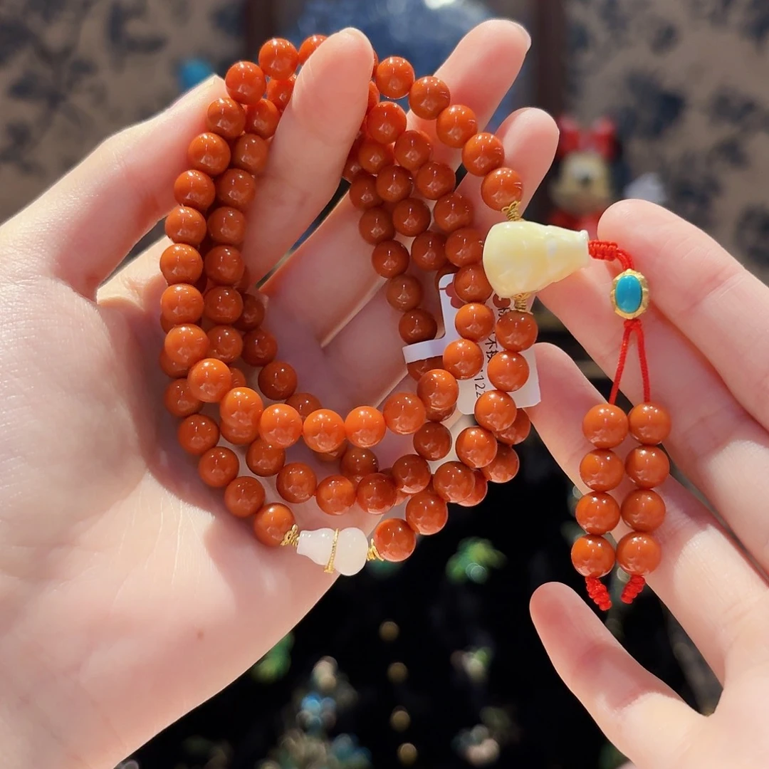 南红玛瑙未镶嵌颈饰