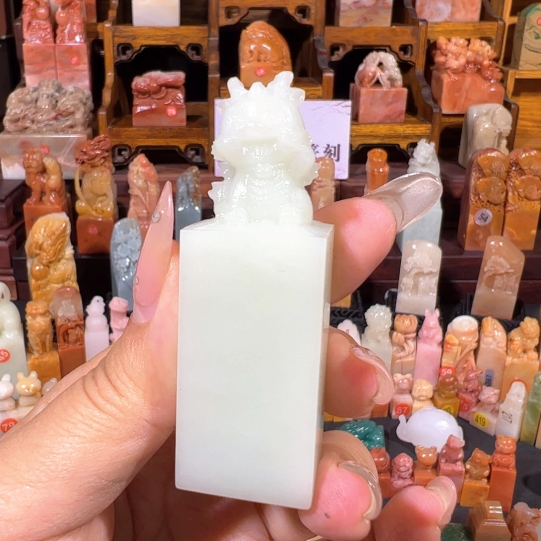 W***H昌化石印石手工制作