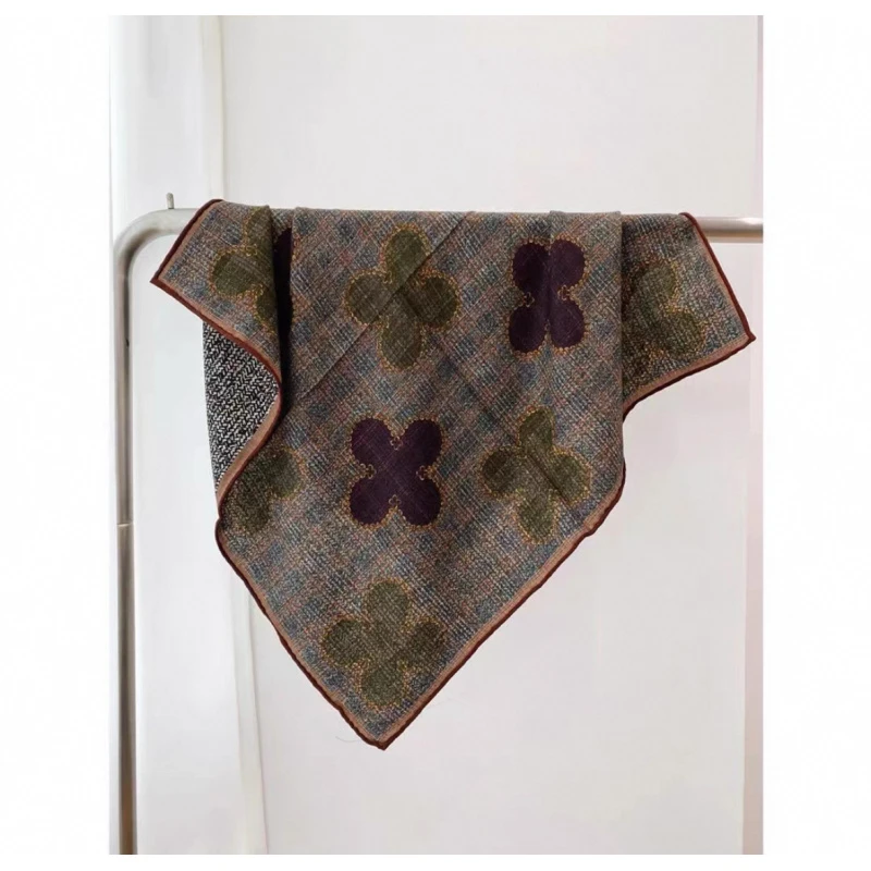 （320）高档丝巾围巾女士披肩新款素雅百搭防晒优雅气质