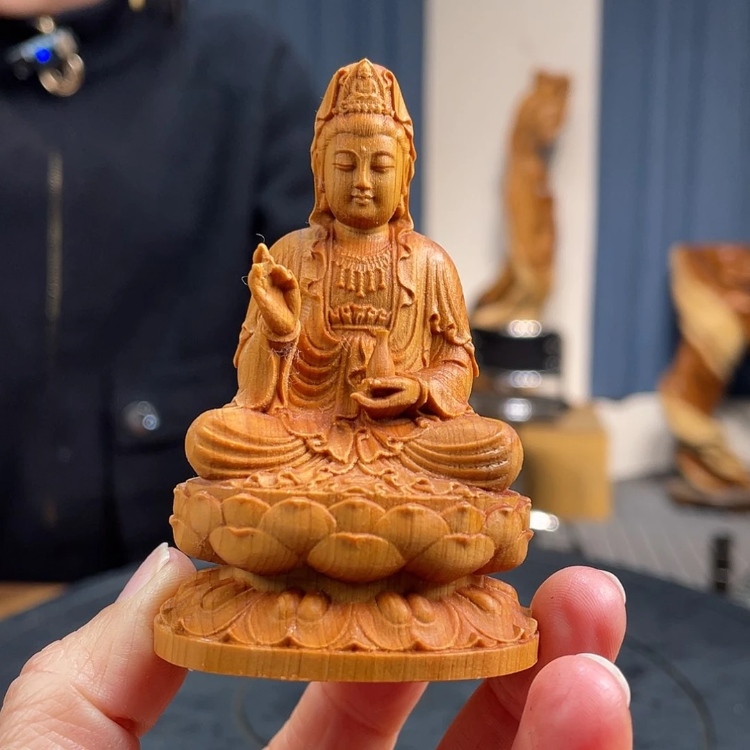 柏木（崖柏）手把件