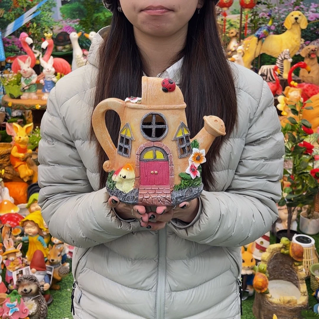 红陶花园庭院摆件&000&