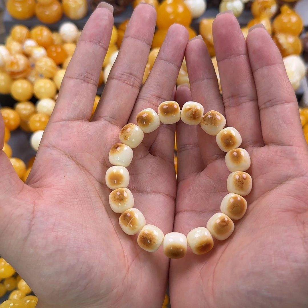 蜜蜡未镶嵌珠宝奇石同料13mm