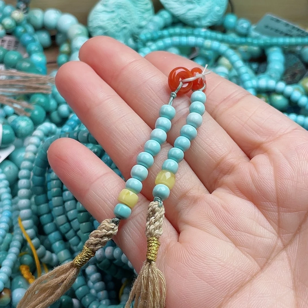 未镶嵌绿松石珠宝奇石