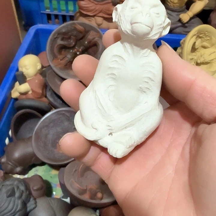 紫砂茶宠雕塑瑕疵茶宠