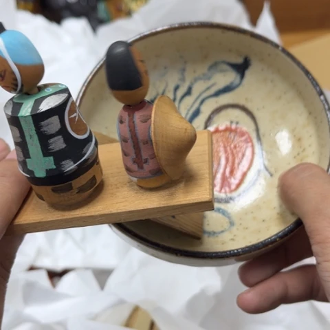 瓷片摆件工艺品瓷器摆件777