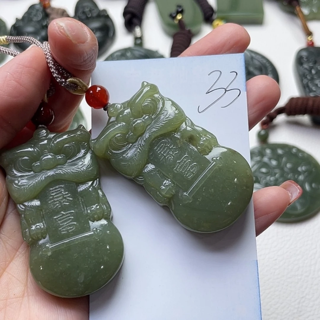 【闪购商品】和田玉挂件未镶嵌@**湖