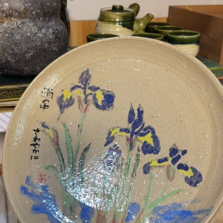 陶泥一个盘子好看的