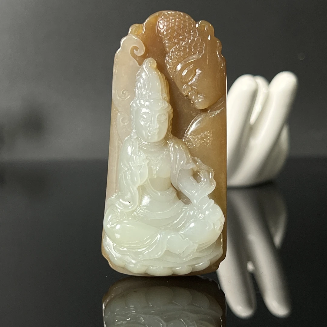 0101GC8809和田玉挂件