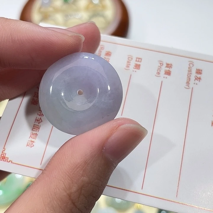 翡翠未镶嵌颈饰11