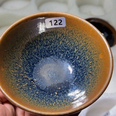 茶盏原矿原釉柴烧建盏