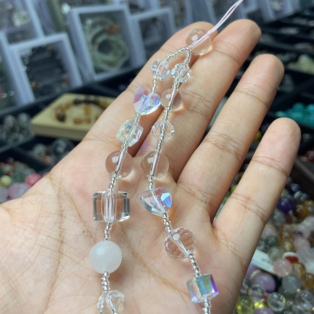 水晶合金手链手机链