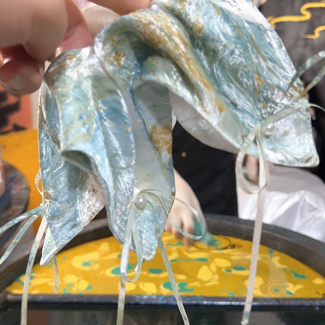 焰*534新款方巾发圈
