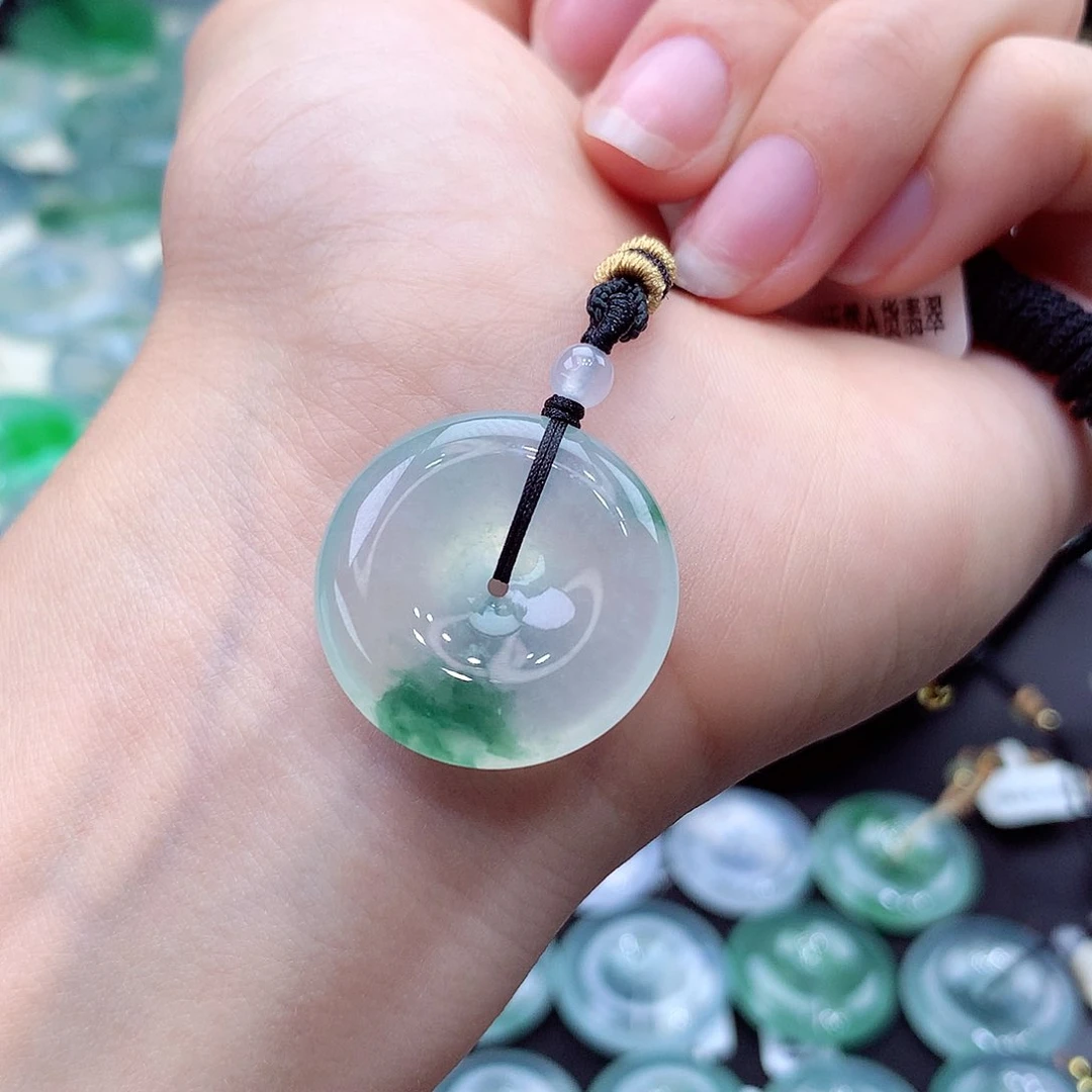 颈饰未镶嵌翡翠编号52尺寸23/5.5