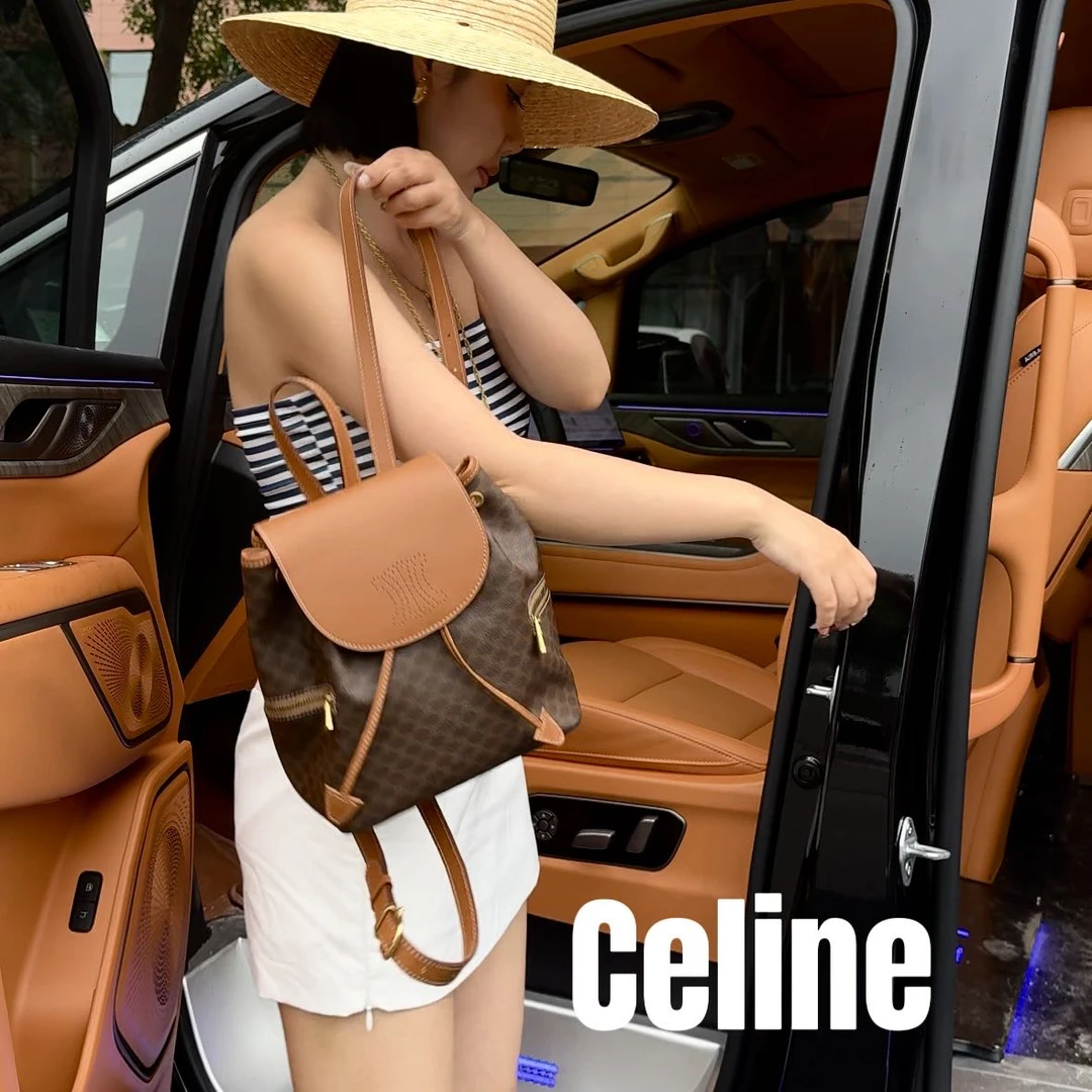修复品619132/Celine /思琳凯旋门双肩包
