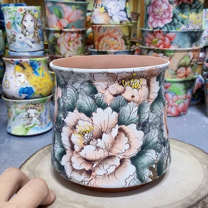 景德镇艺术手绘作品