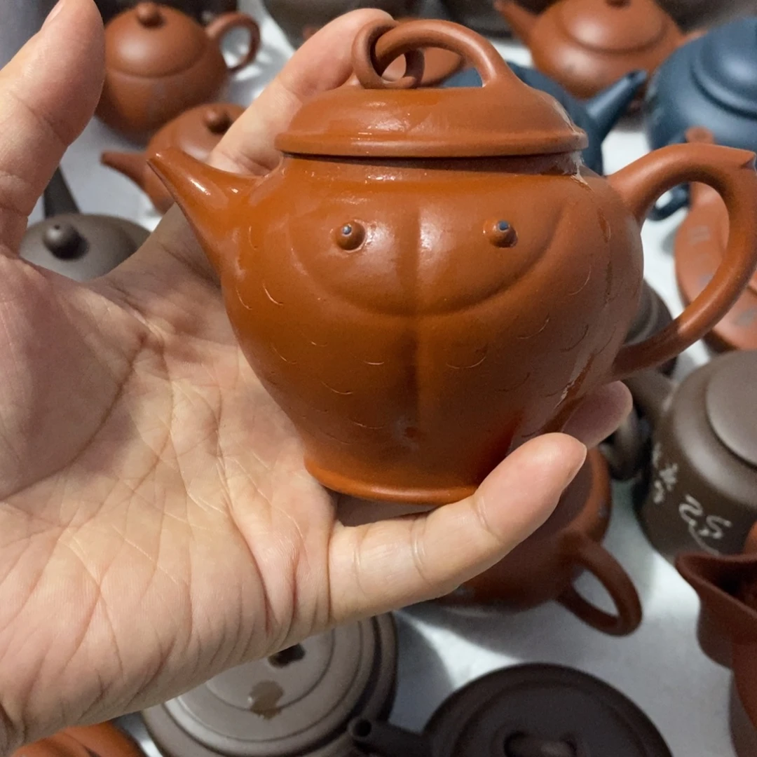 花***酱茶壶紫砂紫砂艺术