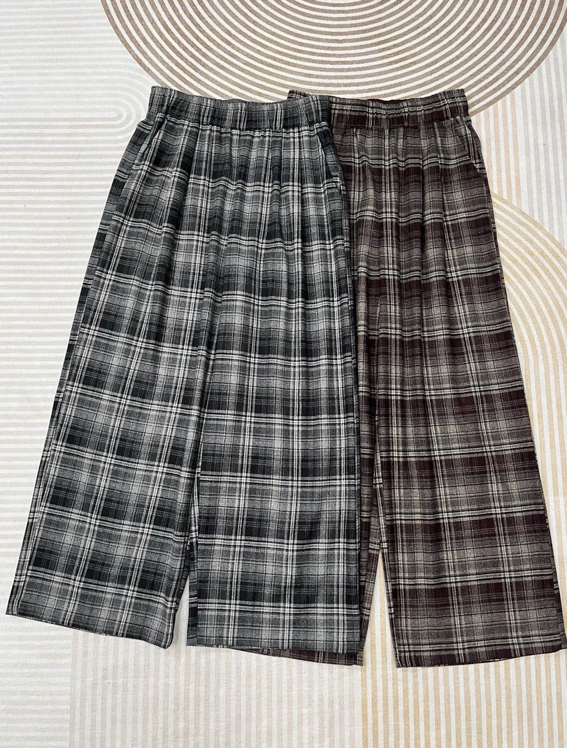 NK-002款南油新款直筒阔腿裤女