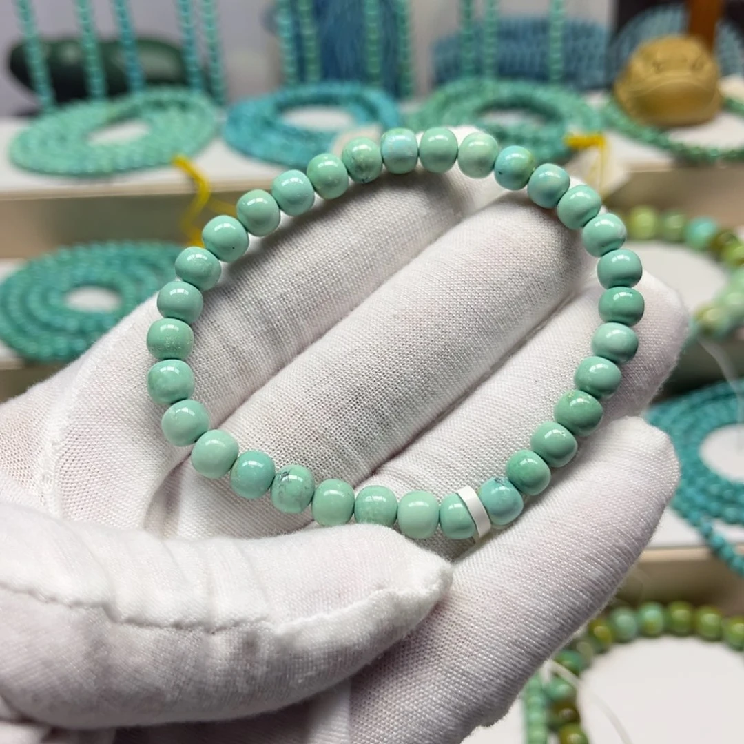 绿松石未镶嵌手链
