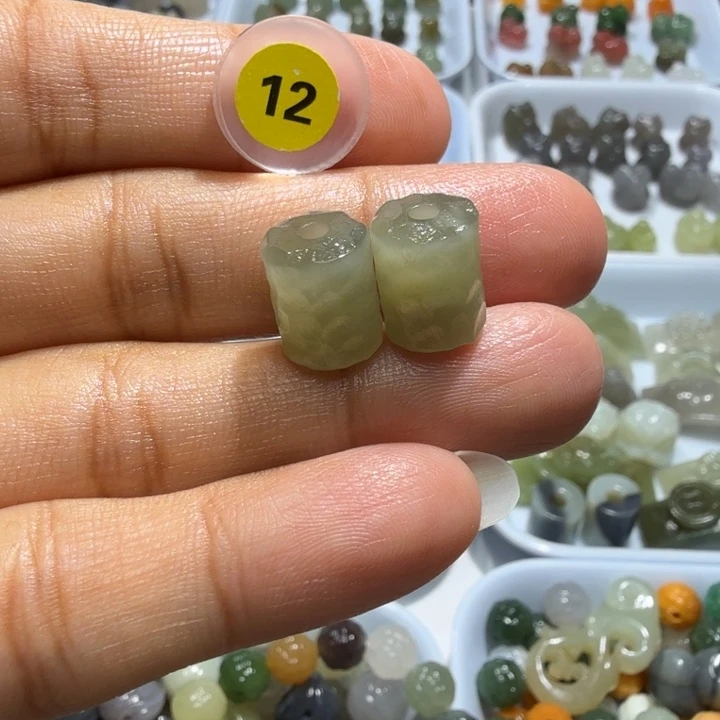未镶嵌和田玉珠宝半成品