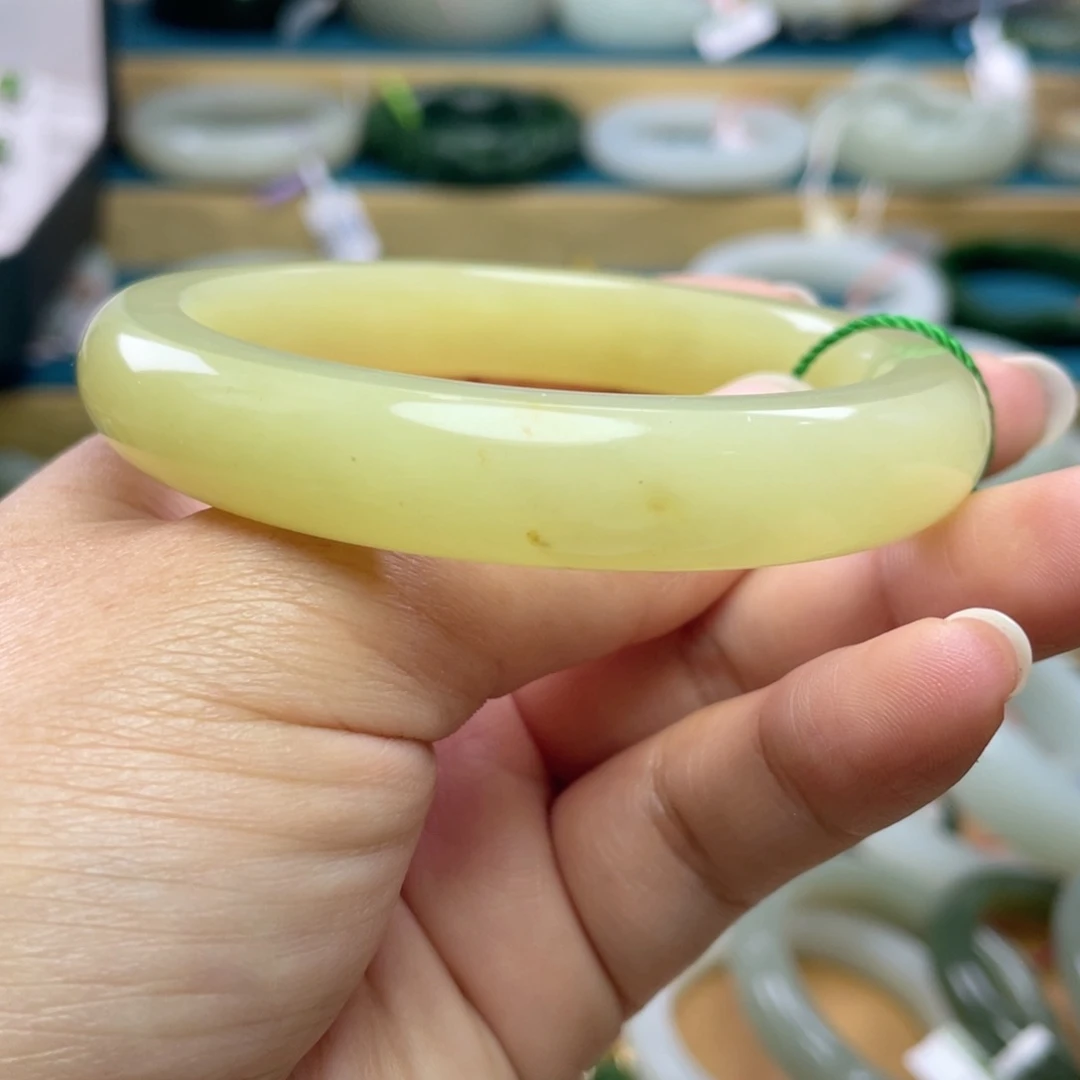 未镶嵌手镯和田玉圈口59