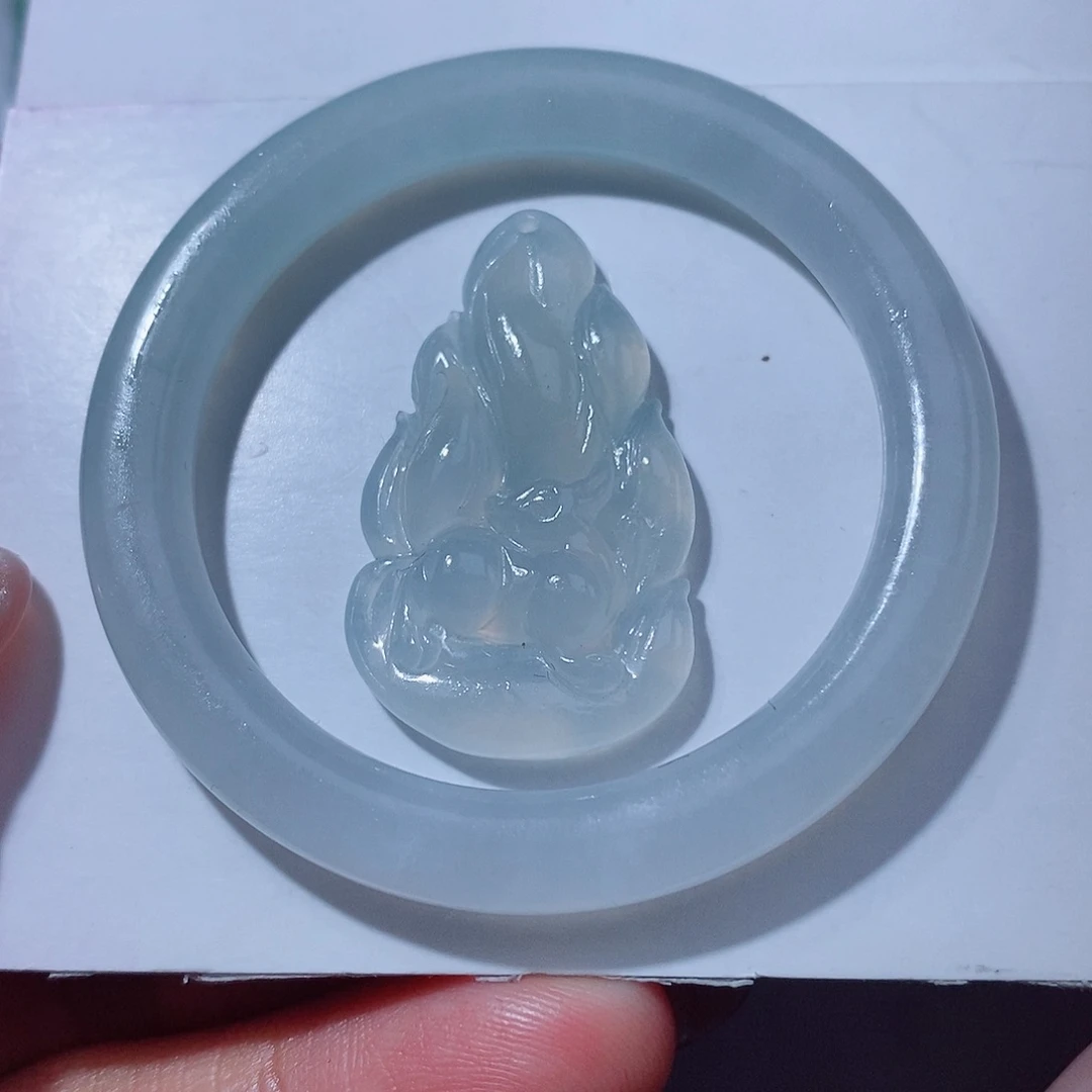 定制翡翠未镶嵌包编声