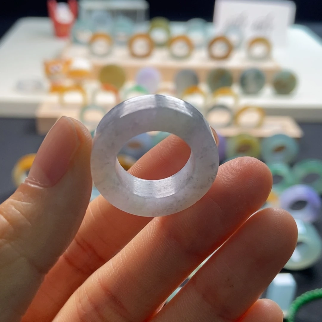 定制翡翠未镶嵌9～15圈口