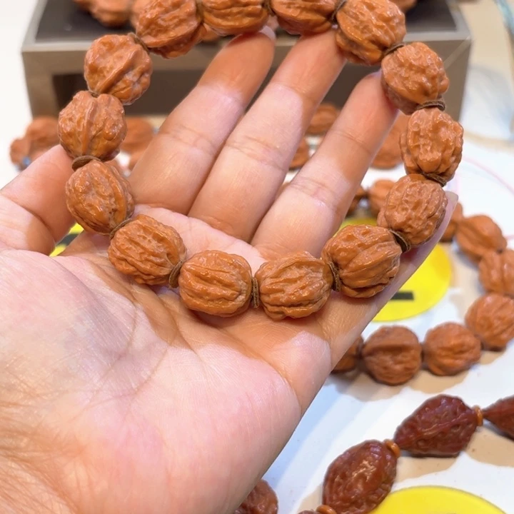 文玩核桃手串小金蟾