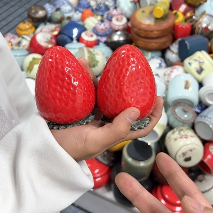 茶叶罐陶瓷家用储物罐轻微瑕疵品介意勿拍