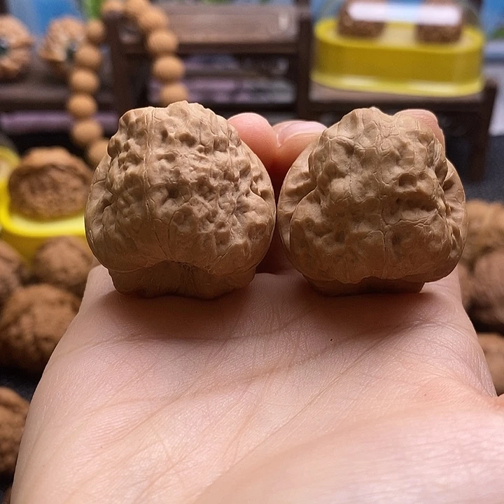 吊坠文玩核桃古蝉34