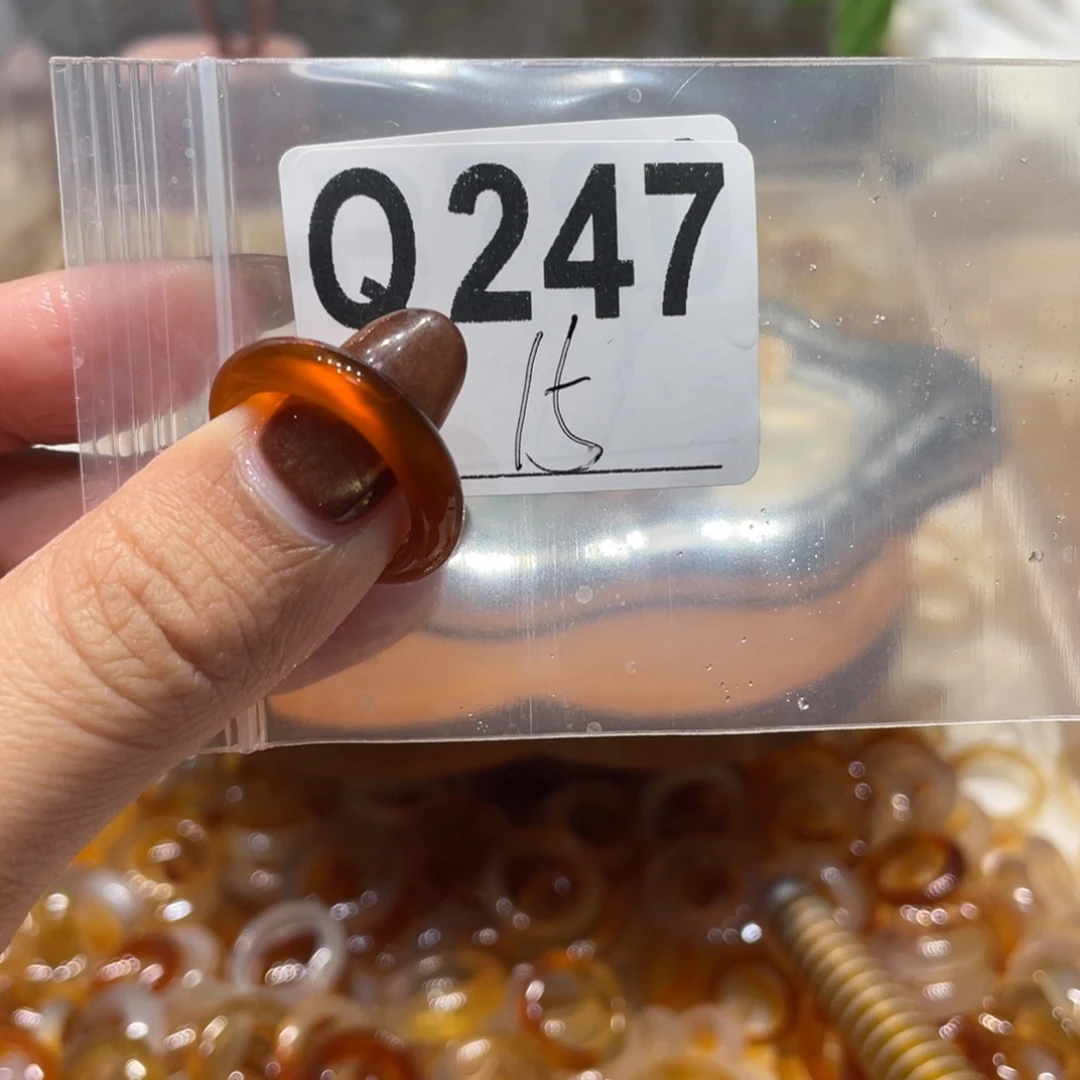 玛瑙/玉髓未镶嵌戒指247