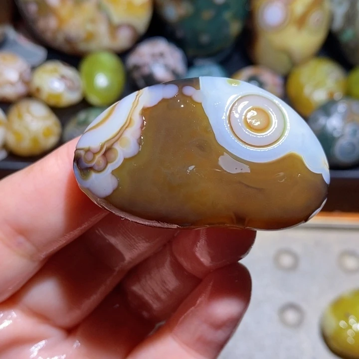 未镶嵌玛瑙/玉髓珠宝半成品117