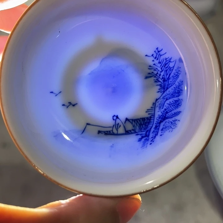 手绘调味碟陶瓷陶瓷