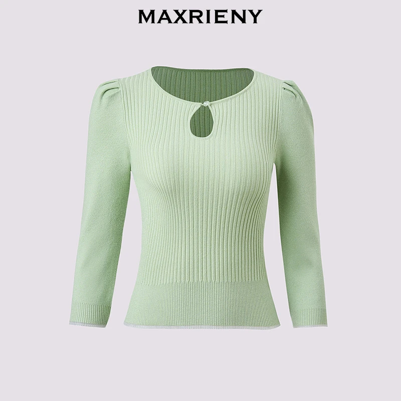 【蜜思仝】MAXRIENY2025夏针织衫