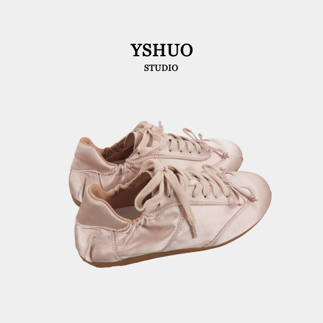 YSHUO【软软芭蕾鞋】百搭甜美圆头透气软底平底芭蕾鞋 XZ689