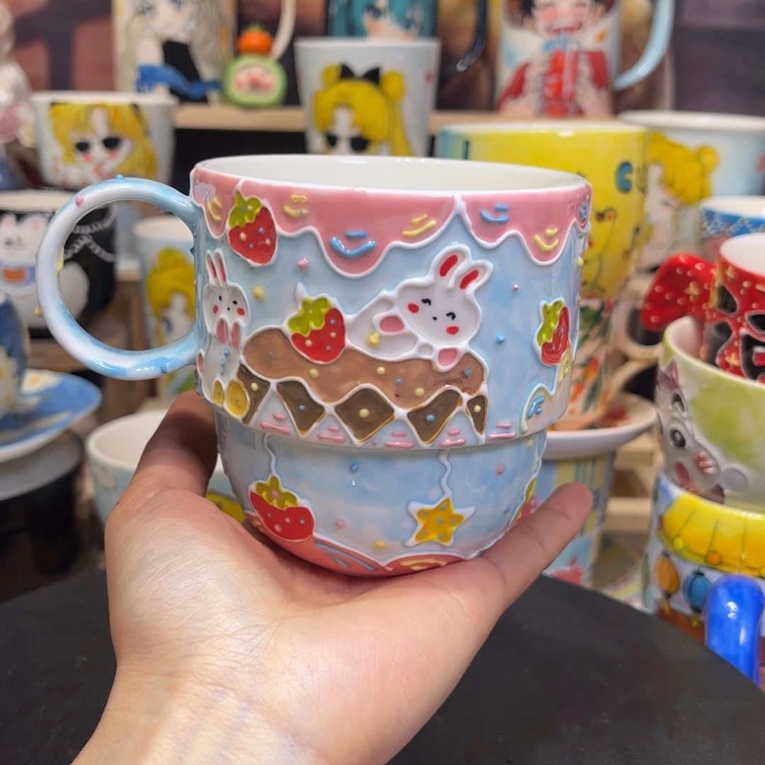 杯子呀**飞景德镇陶瓷杯