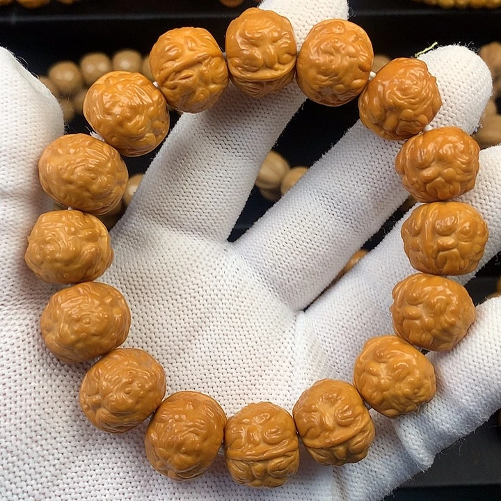 猴头核桃手串猴头