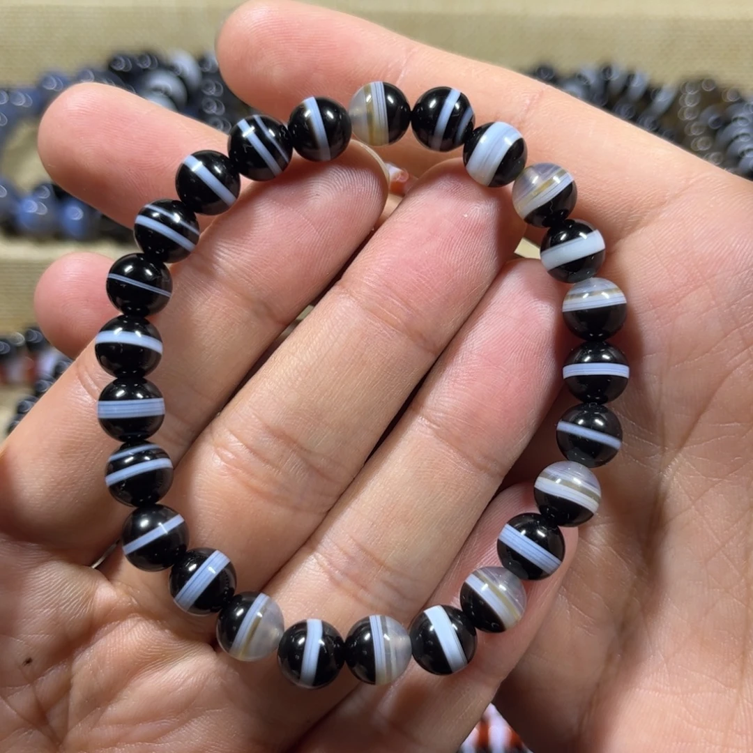 玛瑙/玉髓未镶嵌手链