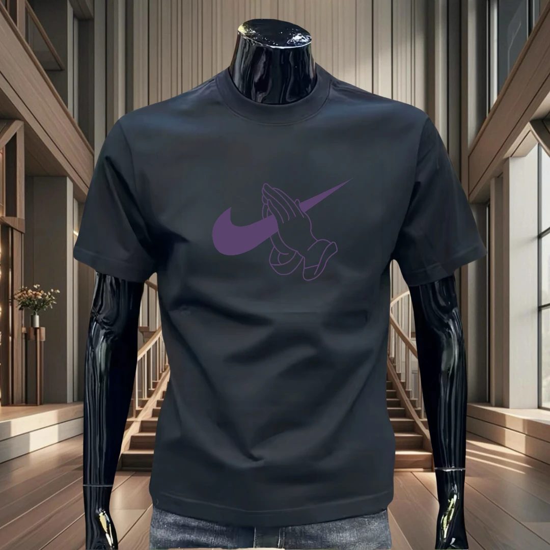 纯棉男版新款潮牌短袖打底衫时尚百搭圆领男上衣