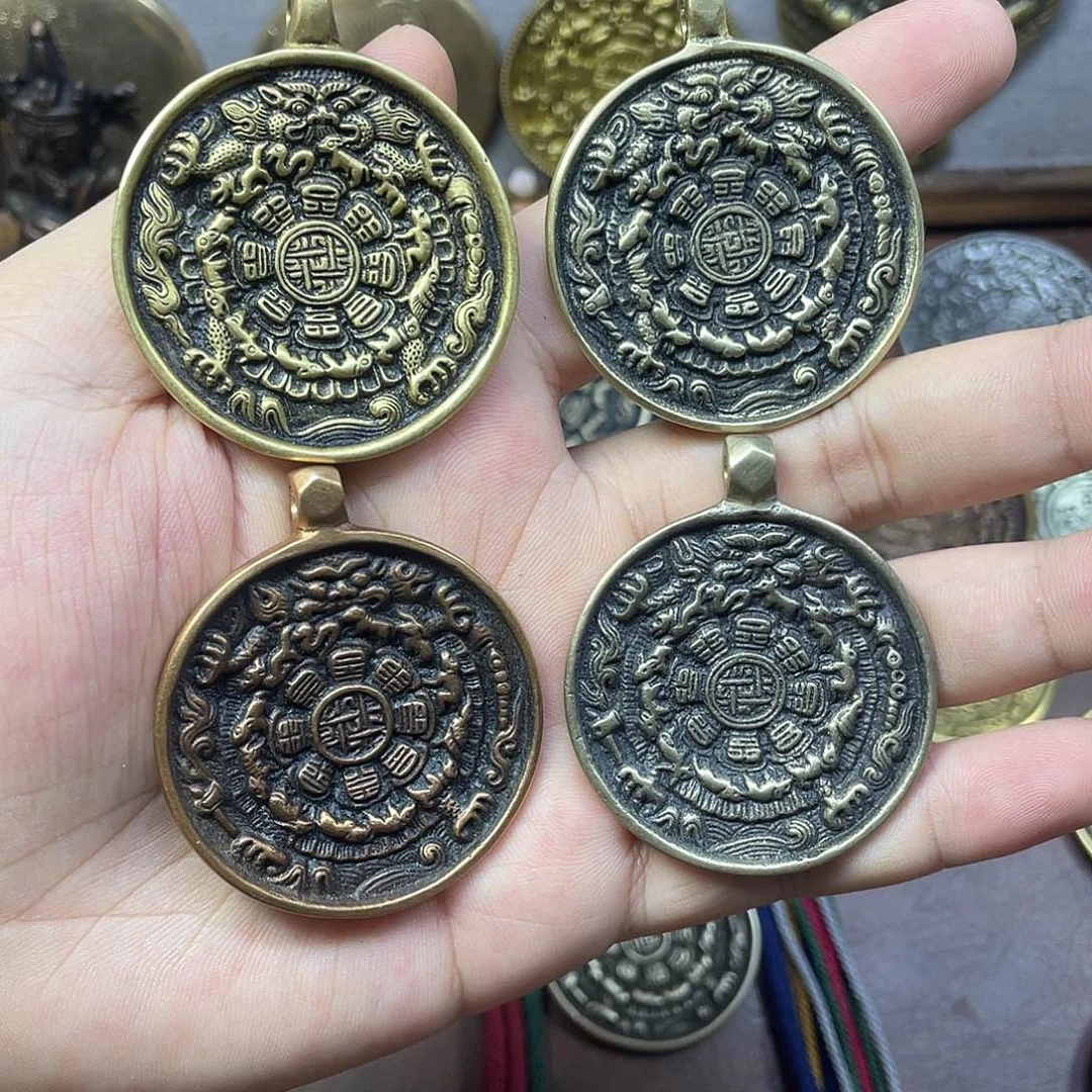 入门手工翻沙麟甲熊九宫八卦牌