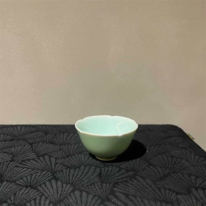 SH3231[学茶严选]秘色如意花口杯陶瓷