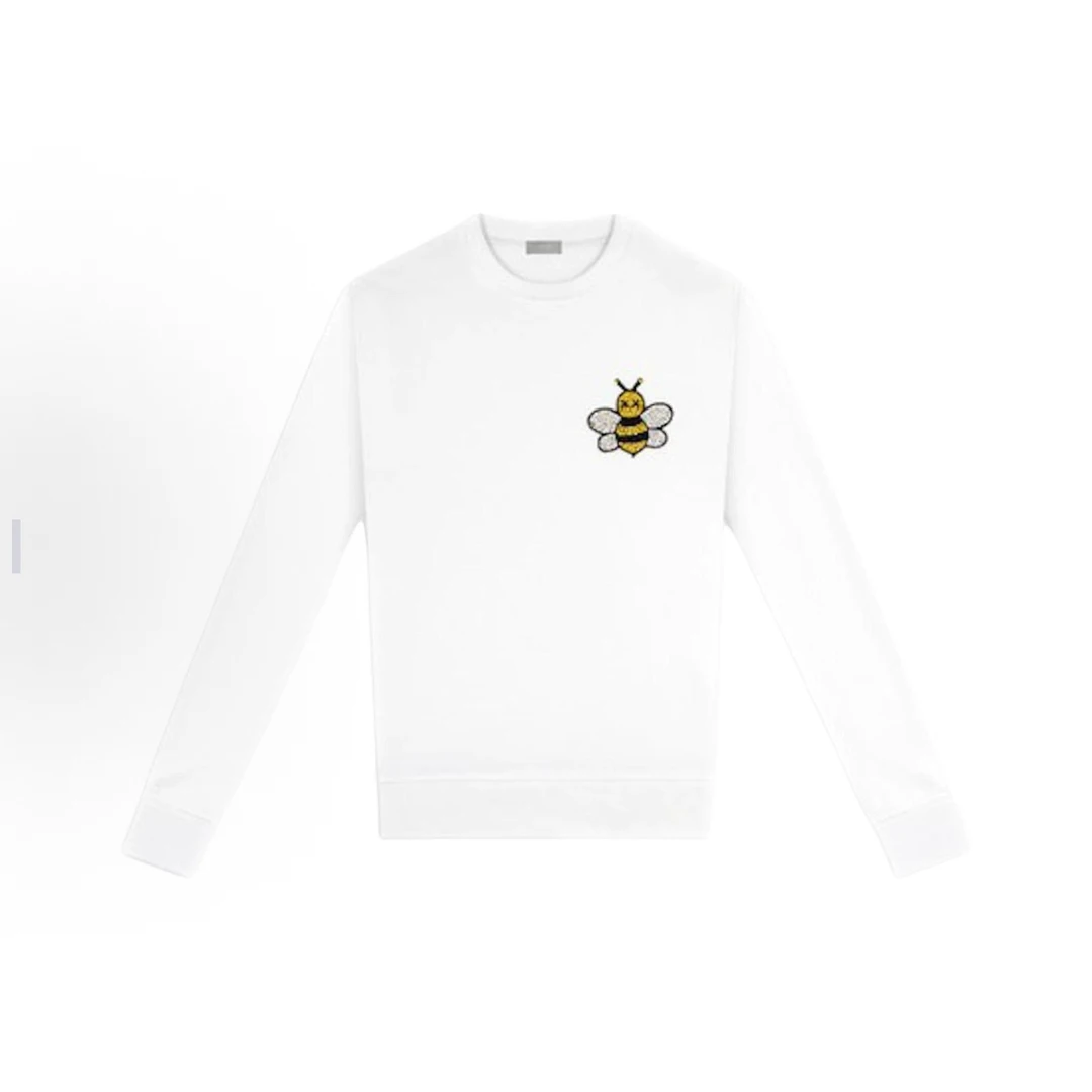 未使用 DIOR/迪奥  KAWS x DIOR 联名款 蜜蜂图案长袖卫衣  M码