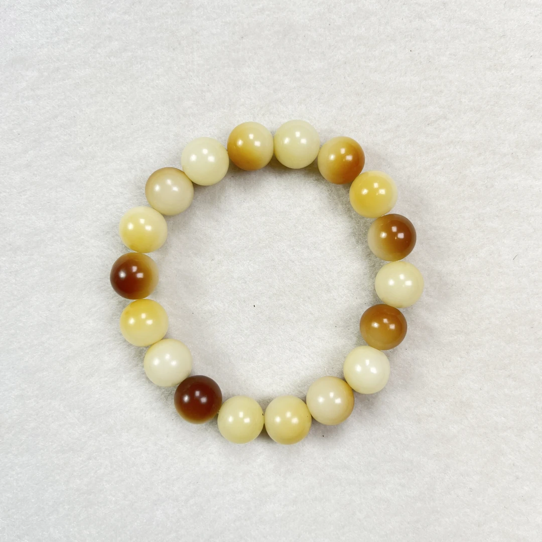 炭烧小圆11mm 菩提根白玉菩提菩提手串