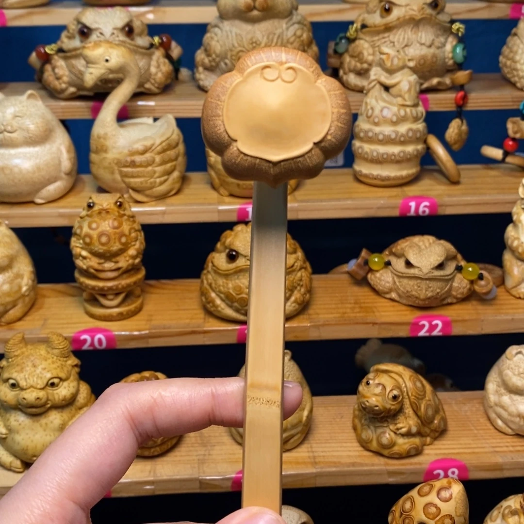 竹如意竹雕精工制作