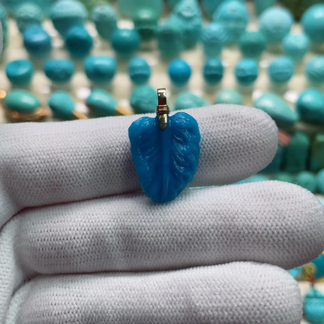 绿松石珠宝奇石未镶嵌