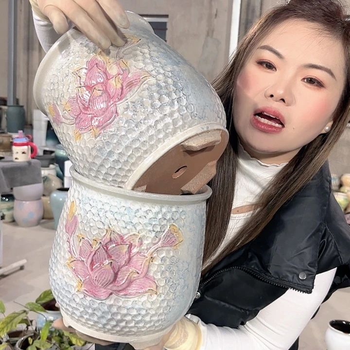 正品口19高21花盆