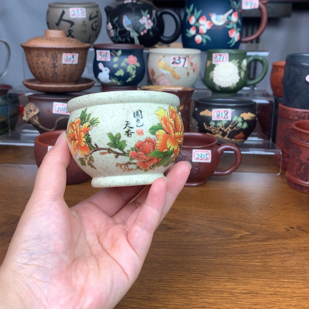 茶杯紫砂宜兴紫砂茶具