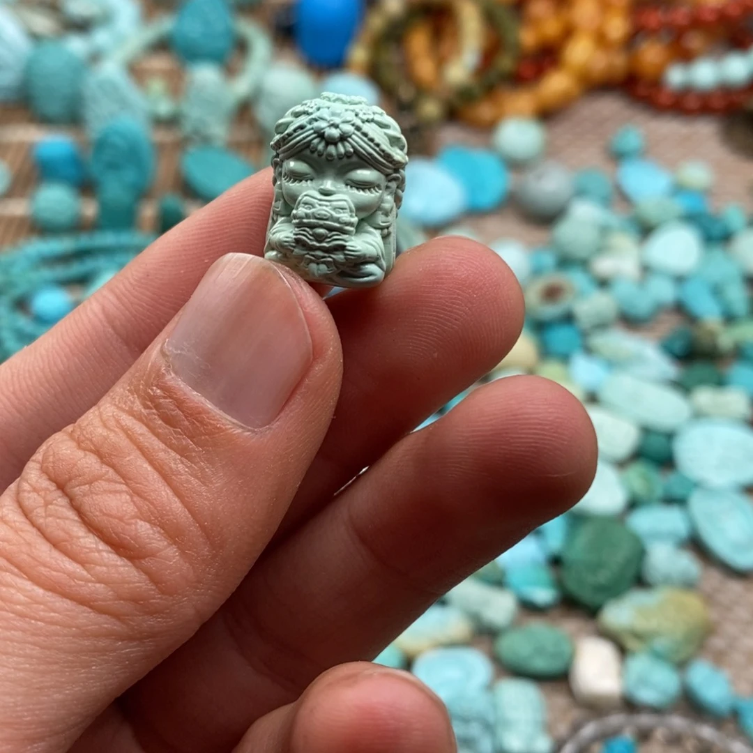 【闪购商品】绿松石466未镶嵌C**U绿松石