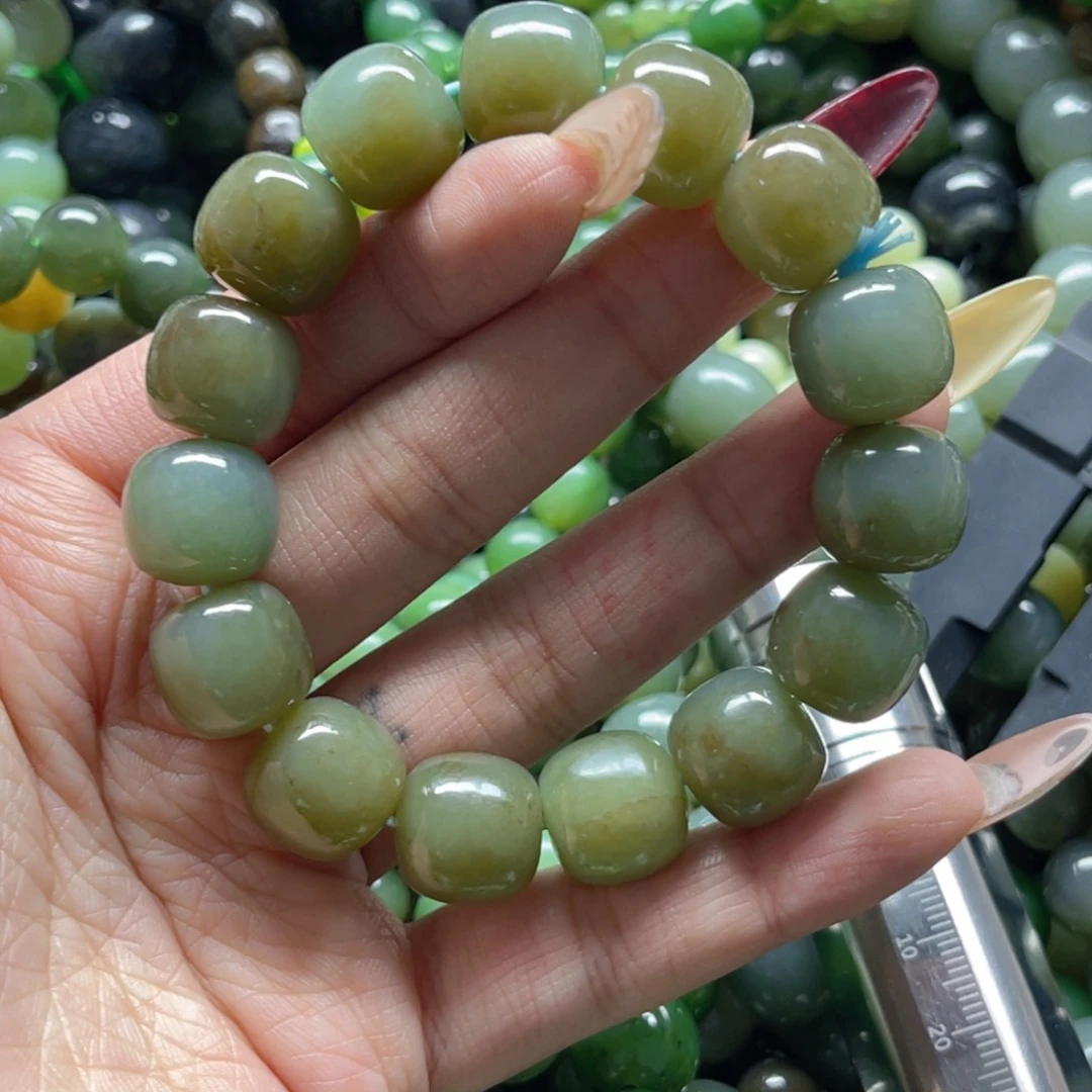 和田玉手链未镶嵌