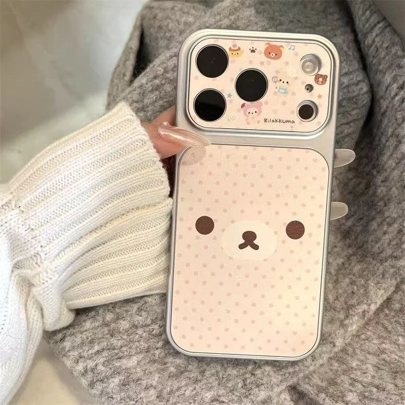 轻松熊iPhone17ProMAX手机壳苹果16ProMAX大视窗15/14/13皮